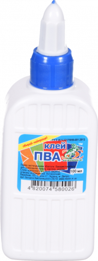 Клей ПВА Эталон 100 мл супер-ковпачок