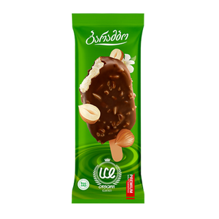 ნაყინი ესკიმო - პრემიუმი/ვანილი, თხილი 110 მლ / 4860009781784