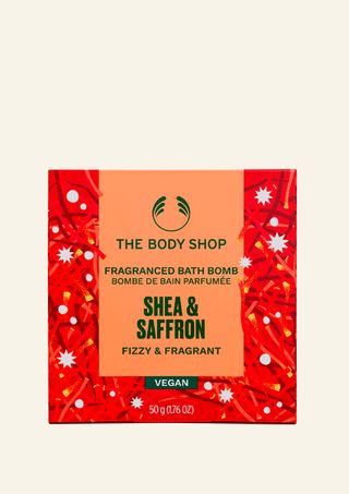 BS84212 / The Body ShopTBS փրփուր-գնդակ Շիի և Զաֆրանի էքստ. 50գ