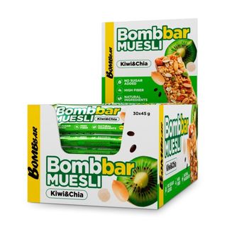 BOMBBAR მიუსლის ბარი კივი-ჩია 45გრ