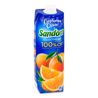 Апельсин Сік 0,95л Sandora