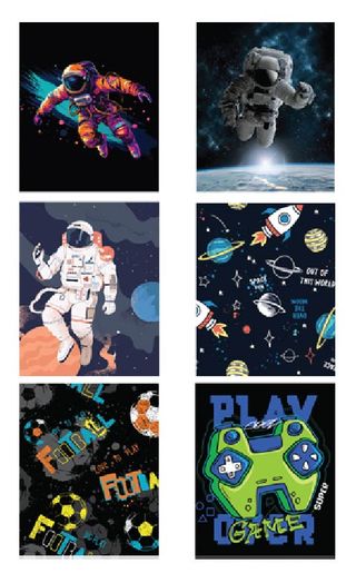 40739 რვეული 96 ფურცლიანი ლაკით PONTO(ქართული) 16 დიზაინი 10ც 160092