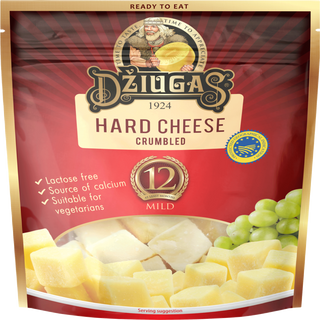 Сир Dziugas колотий 12міс кор/мол 40% 100г