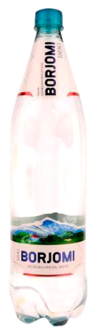 Вода Borjomi минерал. газ 1,25л п/б- 2077