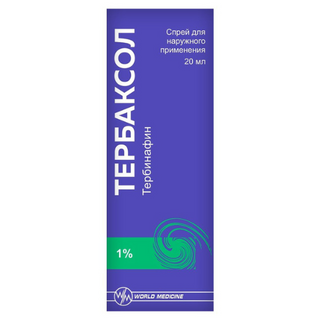 ტერბაქსოლი სპრეი გარეგანი 1% 20მლ #1 0 TERBAXOL spray 1% 30ml #1