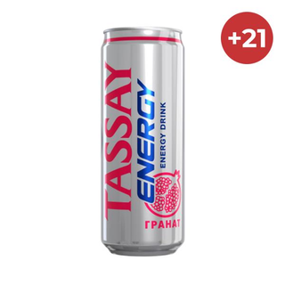Энергетический Напиток Tassay Energy Granat 0,45 л 