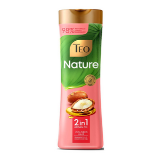 Шампунь-кондиціонер 350мл TEO Nature 2в1 Nettle/Minerals/Aloе Vera/Argan Oil
