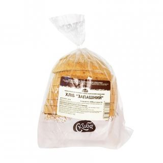 Хліб 350г Скиба Пшеничний Запашний подовий різаний половинка