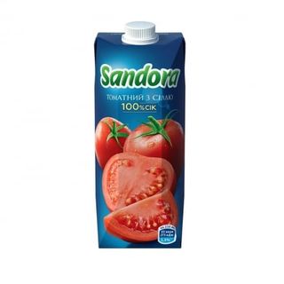 Сік 0,5 л Sandora Томатний тeтpa-пaк