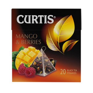 Թեյ սև «Կուրտիս» մանգո, հատապտուղներ 20x1.7գր