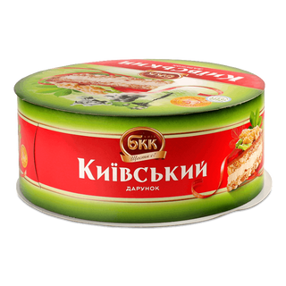 Торт БКК «Київський дарунок» з арахісом 450г