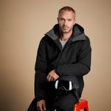 WEDZE КУРТКА ГОРНОЛЫЖНАЯ МУЖСКАЯ ВОДОНЕПРОНИЦАЕМАЯ 100 Черный / Бесцветный  3XL 3816