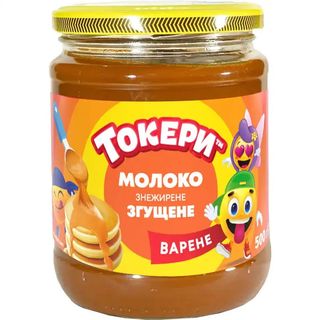 Молоко згущене Токери варене знежирене 500 г