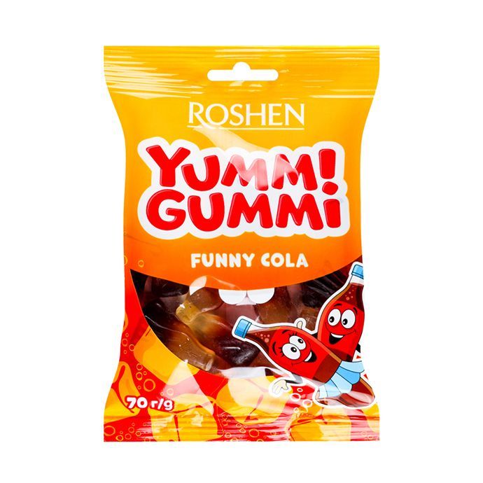 Chewing gum, candy, jelly bon