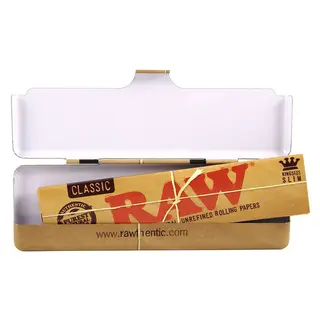 RAW ქეისი ქაღალდების შესანახი მეტალის King Size