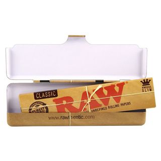 RAW ქეისი ქაღალდების შესანახი მეტალის King Size