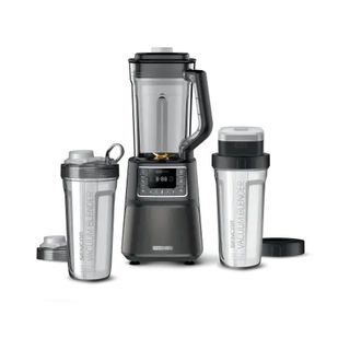 Sencor SBU 7878BK Automatic Vacuum Super Blender, Multicyclon Blending with Titan 8-blades, 7 Programs for Perfect Blending Results, Tritan (PCTG) Mat (98854)