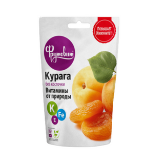 Курага, высший сорт, ТМ Frutovit, 200 гр.