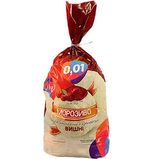 Морозиво 0.01 1кг класик вишня