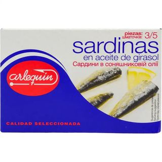 Сардина Arlequin в олії 120 г