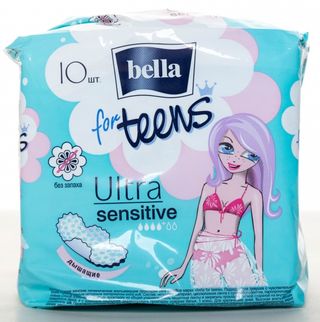 Прокладки BELLA For Teens Ultra Sensitive / 10шт