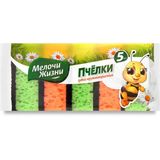 Губки кухонні Дрібниці життя крупнопористі 5 шт