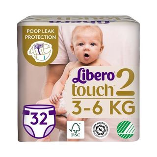 Підгузки Для Дітей Libero Touch 2 3-6 Кг №32