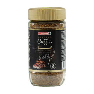 ყავა ხსნადი / SPAR გოლდი / 100 გრ