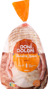 Хліб Хлібодар Золоте Диво пшеничний нарізаний 400 г