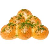 Пампушка з часником та зеленню, 100г