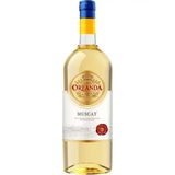 Вино Oreanda Muscat біле напівсолодке 13% 1.5 л