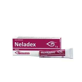 Neladex - ნელადექსი თვალის მალამო 5გ