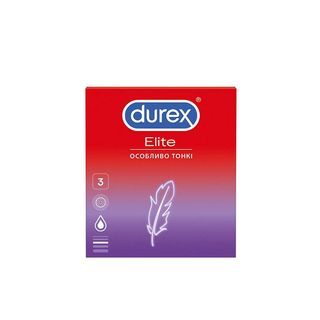 DUREX პრეზერვატივი ელიტ-3ც/5010232954236