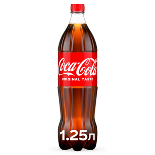 Напій Coca-Cola сильногазований 1.25л