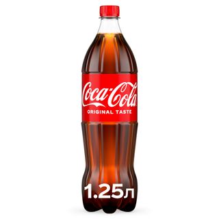 Напій Coca-Cola сильногазований 1.25л