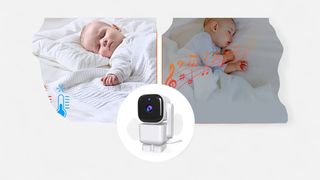 ძიძა კამერა Baby Monitor Camera With 5 Inch LCD Display