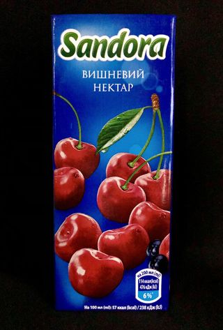 Сік сандора вишневий нектар 200 мл