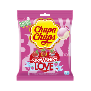 Սառնաշաքար փայտիկով «Չուպա Չուպս» ելակ 120գր