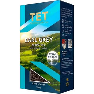 Чай ТЕТ Лорд Грей Букет з ароматом бергамоту чорний листовий 100 г