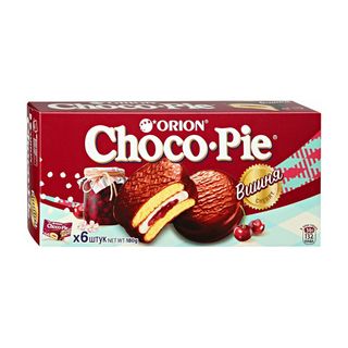 Бисквит Orion Choco Pie Вишня 180 г