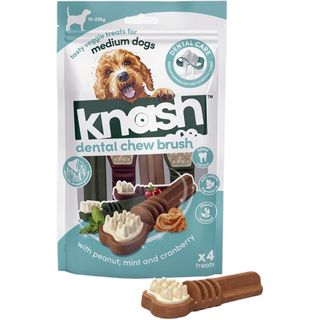 Ласощі Knash Tooth Brush Medium для собак вегетаріанські асорті 200 г