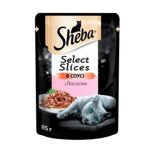 Корм SHEBA (Шеба) cig POU з лососем в соусі 85г