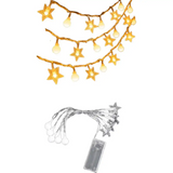 Гірлянда Зірки та кулі 3м, 20 ламп, арт.24EX0266-1