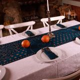 რანერი "დამწერლობა " - 175x40 შაბიამნისფერი