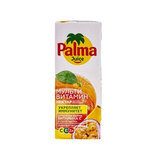 Palma, Сок Palma 0,2Л Мультивитамин, шт, ШК: 4870234820431