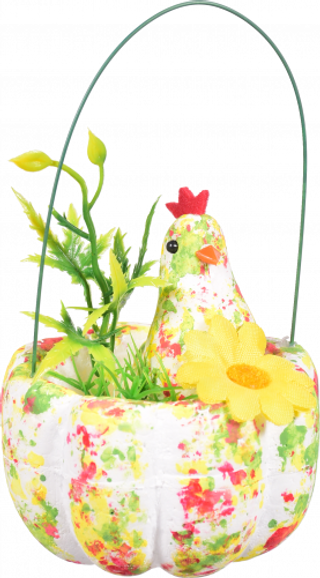 Декор Великодній у кошику арт. G2023-266 И611