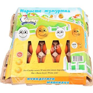 Яйцо куриное Ак-Куу Наристе 30шт- 0141