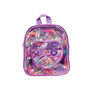 სამკაულების დამამზადებელი ნაკრები ჩანთით Backpack Scoubidous HappiHobbi AS-359009