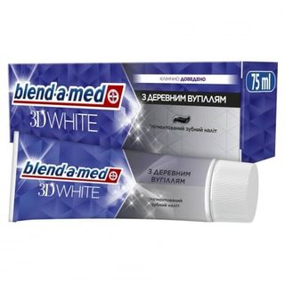 Паста зубна 75мл Blend-a-med 3DWhite З Дерев Вугіллям к/уп