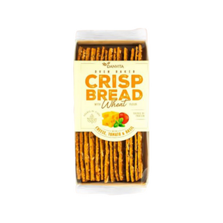 ხრაშუნა პური ყველით, პომიდორით და რეჰანით /დანვიტა/ 130g